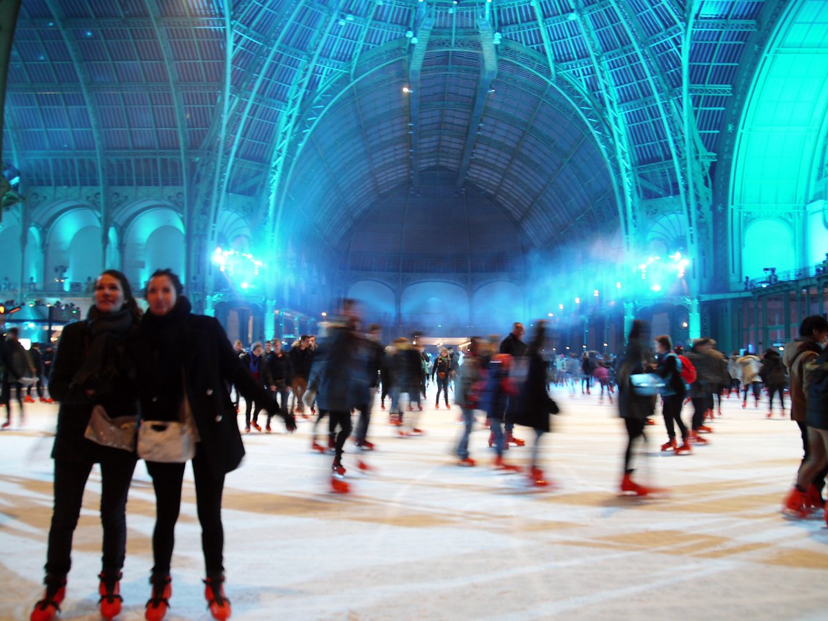 Skautasvell í Grand Palais, París